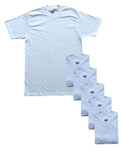 Kirkland Men's Crew Neck White T-shirts (Size: Large /Pack of 6)