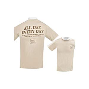 Glock OEM Every Day T-Shirt Sand Medium