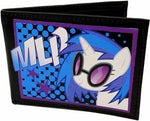 My Little Pony Brony Bifold Wallet DJ P0N-3 "Vinyl Scratch"