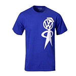 Genuine VW Men's Retro Mechanic Tee- Blue- Size Medium