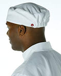 Chef Works DFAO-WHT Total Cool Vent Skull Cap Beanie, White