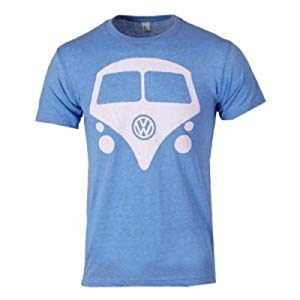 Genuine Volkswagen Men's Mini Bus Tee - Light Blue- Size Extra Large