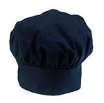 Ritz Pro Series Adjustable Black Chef's Hat, One Size Fits All