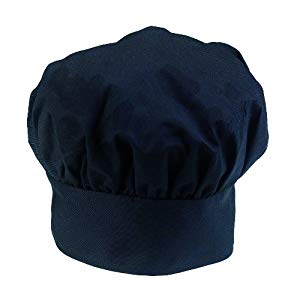Ritz Pro Series Adjustable Black Chef's Hat, One Size Fits All