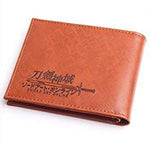 Sword Art Online Cartoon Pattern Purse Wallet-A