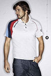 BMW Genuine Logo Men's Motorsport Polo Shirt / White White L