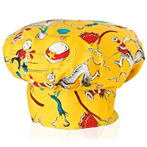 Dr. Seuss in the Kitchen Adult Chef's Hat, Cat Antics