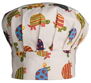 Now Designs Kid's Chef Hat, Tiny Tortoise