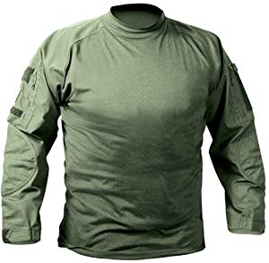 OLIVE DRAB MILITARY COMBAT SHIRT 90017, Size 3X-Large