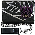 Transformers - Decepticon Leather Wallet With Chain